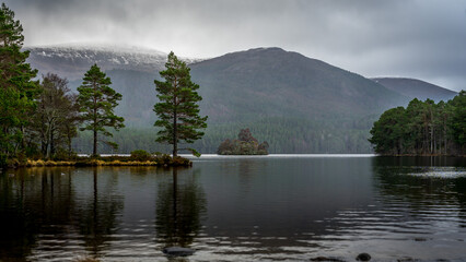 Fototapeta na wymiar Loch An Eilein, Scotland