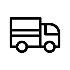 shipping icon or logo isolated sign symbol vector illustration - high quality black style vector icons