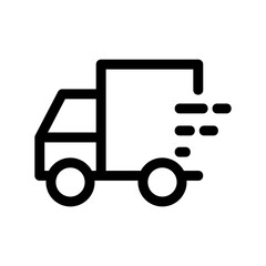 shipping icon or logo isolated sign symbol vector illustration - high quality black style vector icons