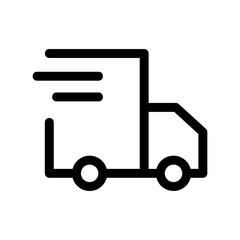 shipping icon or logo isolated sign symbol vector illustration - high quality black style vector icons