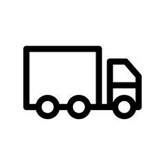 shipping icon or logo isolated sign symbol vector illustration - high quality black style vector icons