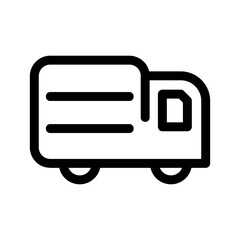 shipping icon or logo isolated sign symbol vector illustration - high quality black style vector icons