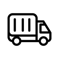 shipping icon or logo isolated sign symbol vector illustration - high quality black style vector icons