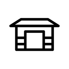 shop icon or logo isolated sign symbol vector illustration - high quality black style vector icons