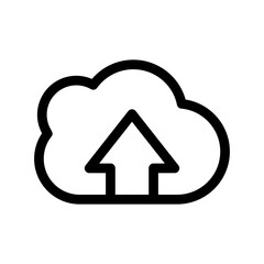 upload icon or logo isolated sign symbol vector illustration - high quality black style vector icons