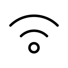 wifi icon or logo isolated sign symbol vector illustration - high quality black style vector icons
