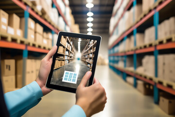 Smart warehouse management system, using augmented reality, generative ai