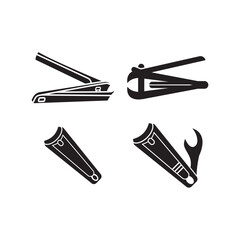 nail clipper icon, vector illustration simple design.