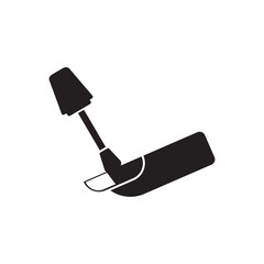 Nail polish symbol icon,illustration design template.