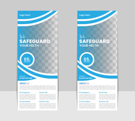 Healthcare and medical roll up design
