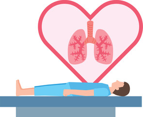 肺の移植と男性