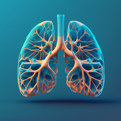 Human lungs 