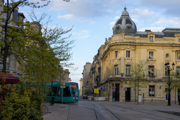 Naklejka premium Reims street 