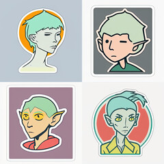 Fototapeta premium icon button decoration