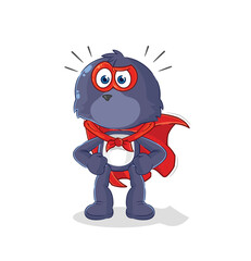 seal heroes vector. cartoon character