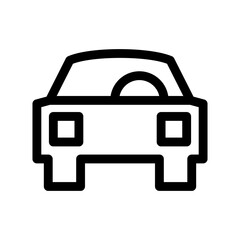 Obraz premium car icon or logo isolated sign symbol vector illustration - high quality black style vector icons 