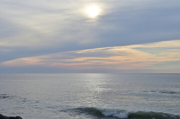 Heading north in the Japan sea in summer