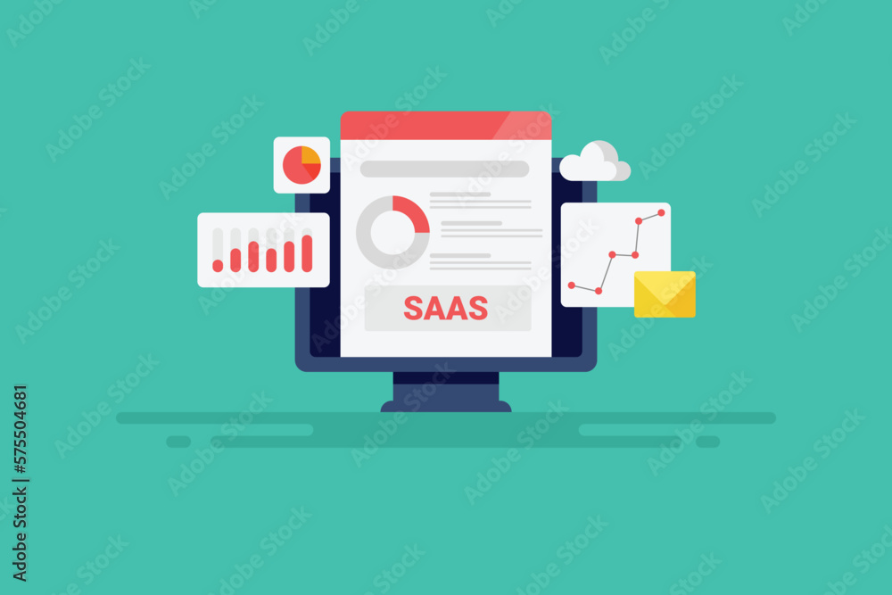 Poster business intelligence marketing analytics saas displaying user demography, sign up subscription data