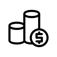 money icon or logo isolated sign symbol vector illustration - high quality black style vector icons
