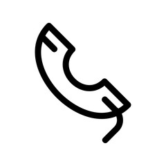 phone icon or logo isolated sign symbol vector illustration - high quality black style vector icons
