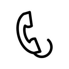 phone icon or logo isolated sign symbol vector illustration - high quality black style vector icons
