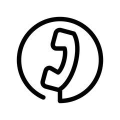 phone icon or logo isolated sign symbol vector illustration - high quality black style vector icons
