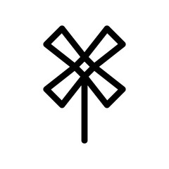 Fototapeta premium pinwheel icon or logo isolated sign symbol vector illustration - high quality black style vector icons 