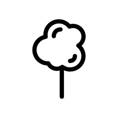 tree icon or logo isolated sign symbol vector illustration - high quality black style vector icons
