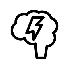 brainstorm icon or logo isolated sign symbol vector illustration - high quality black style vector icons
