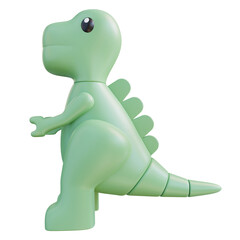 3D Illustration Dino
