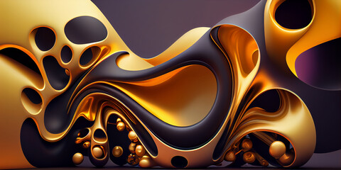 Beautiful abstract background, mulitcolor, fluid and flame.