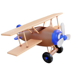 3D Illustration Plane