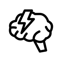 brainstorm icon or logo isolated sign symbol vector illustration - high quality black style vector icons
