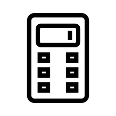 calculator icon or logo isolated sign symbol vector illustration - high quality black style vector icons
