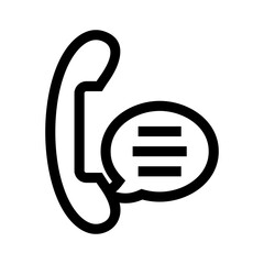 call icon or logo isolated sign symbol vector illustration - high quality black style vector icons
