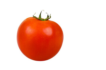 Fresh tomato isolated on transparent background png file