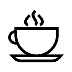 coffee icon or logo isolated sign symbol vector illustration - high quality black style vector icons
