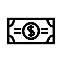dollar icon or logo isolated sign symbol vector illustration - high quality black style vector icons
