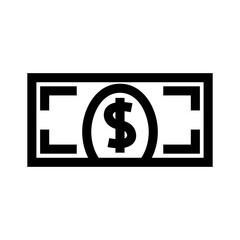 dollar icon or logo isolated sign symbol vector illustration - high quality black style vector icons
