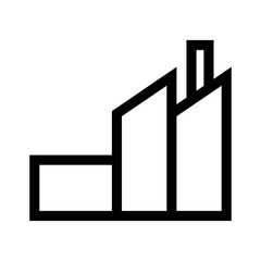 factory icon or logo isolated sign symbol vector illustration - high quality black style vector icons

