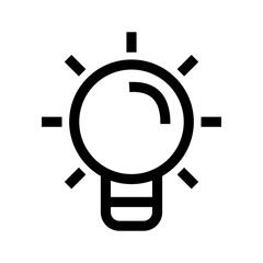 idea icon or logo isolated sign symbol vector illustration - high quality black style vector icons
