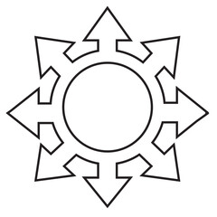 Arrow Icon sign symbol design