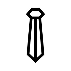 necktie icon or logo isolated sign symbol vector illustration - high quality black style vector icons
