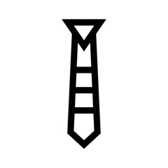 necktie icon or logo isolated sign symbol vector illustration - high quality black style vector icons
