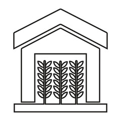 Agriculture, barn, farm icon