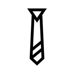 necktie icon or logo isolated sign symbol vector illustration - high quality black style vector icons
