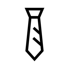 necktie icon or logo isolated sign symbol vector illustration - high quality black style vector icons
