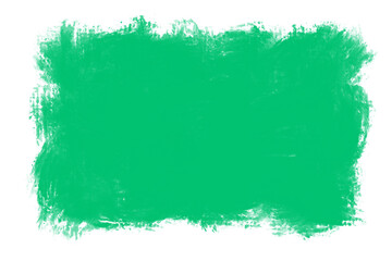 GREEN Watercolor SQUARE with modern brush style with colorful decoration for your template.