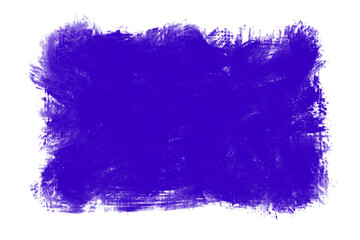 BLUE Watercolor SQUARE with modern brush style with colorful decoration for your template.