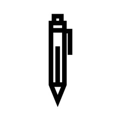 pen icon or logo isolated sign symbol vector illustration - high quality black style vector icons
